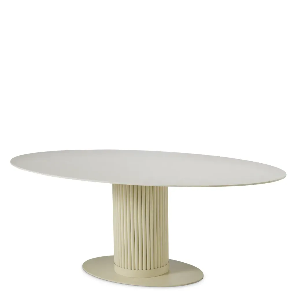 Mesa de Jantar de Exterior Volterra Oval