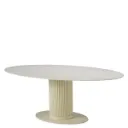 Mesa de Jantar de Exterior Volterra Oval