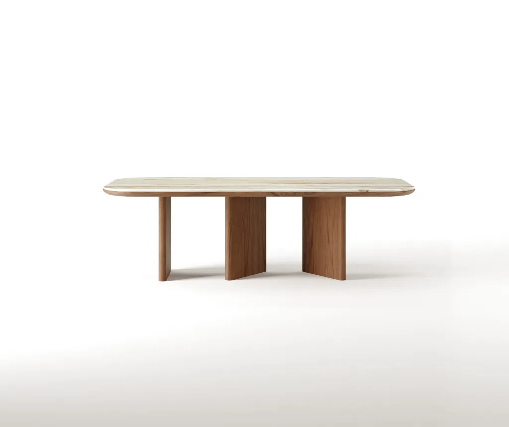 [AF.13.13] Washington Dining Table (Matte Walnut)