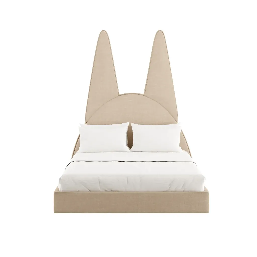 [AF.05.06.12] Cat Bed (Cream Linen)