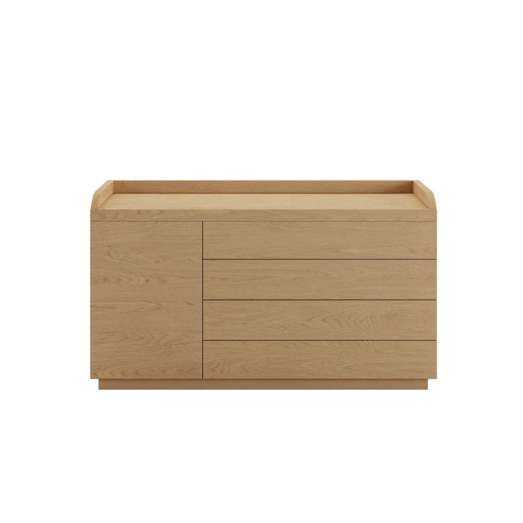 [AF.05.27] Baby Changing Table (Matte Natural Oak)